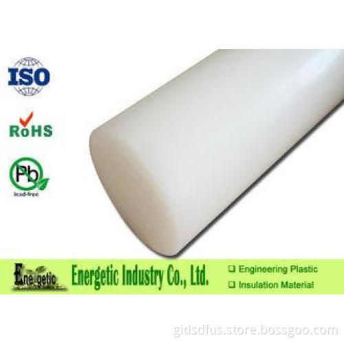 Engineering HDPE Plastic Rod Tube for Food Machine Parts ,